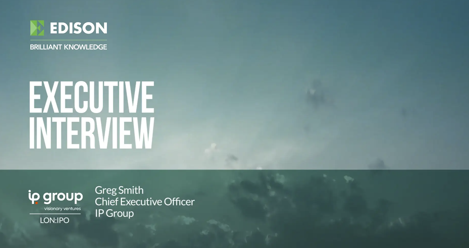 IP Group - executive interview - Edison Group