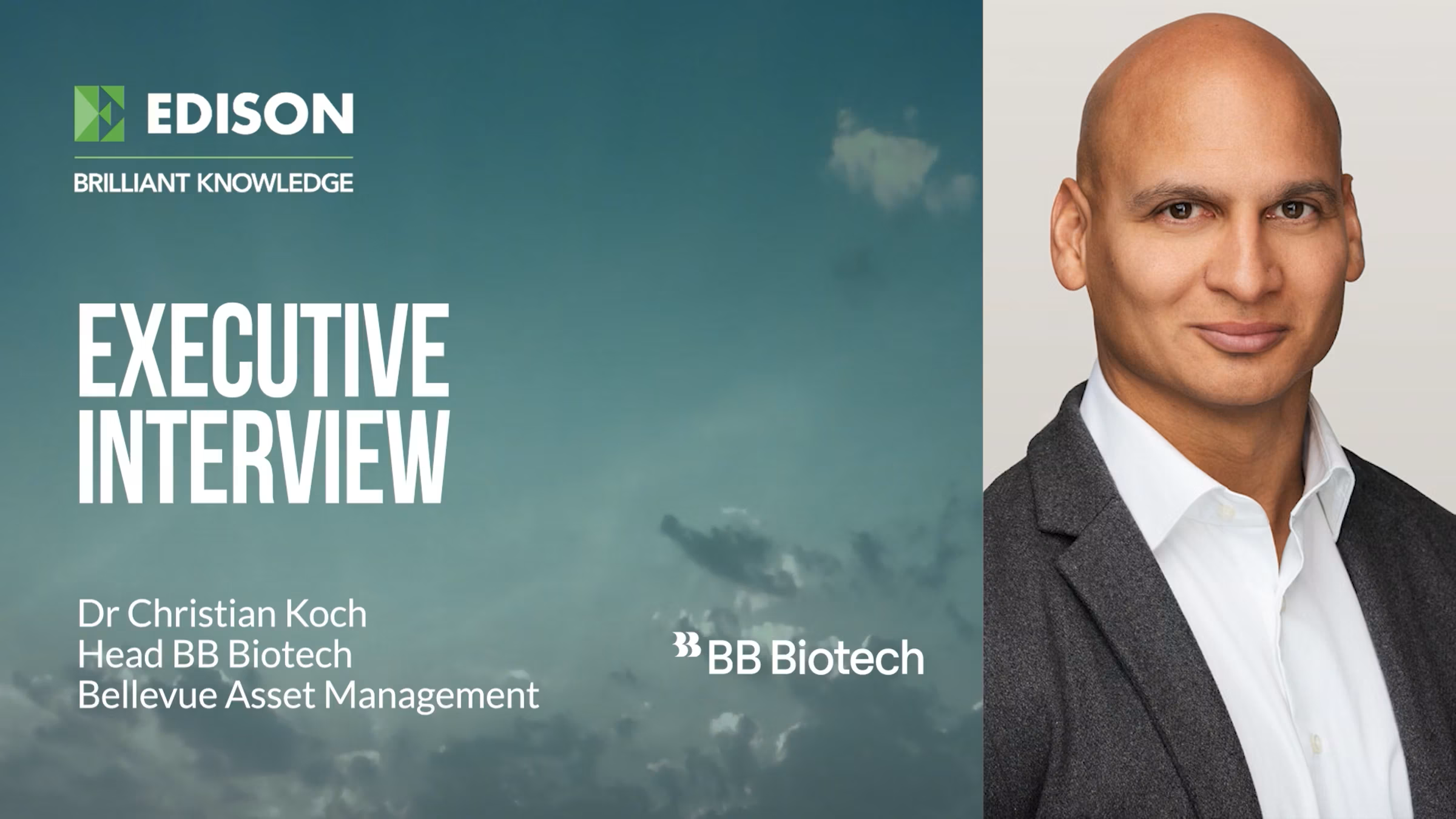BB Biotech (BION): Dr Koch on AI & JP Morgan | Edison