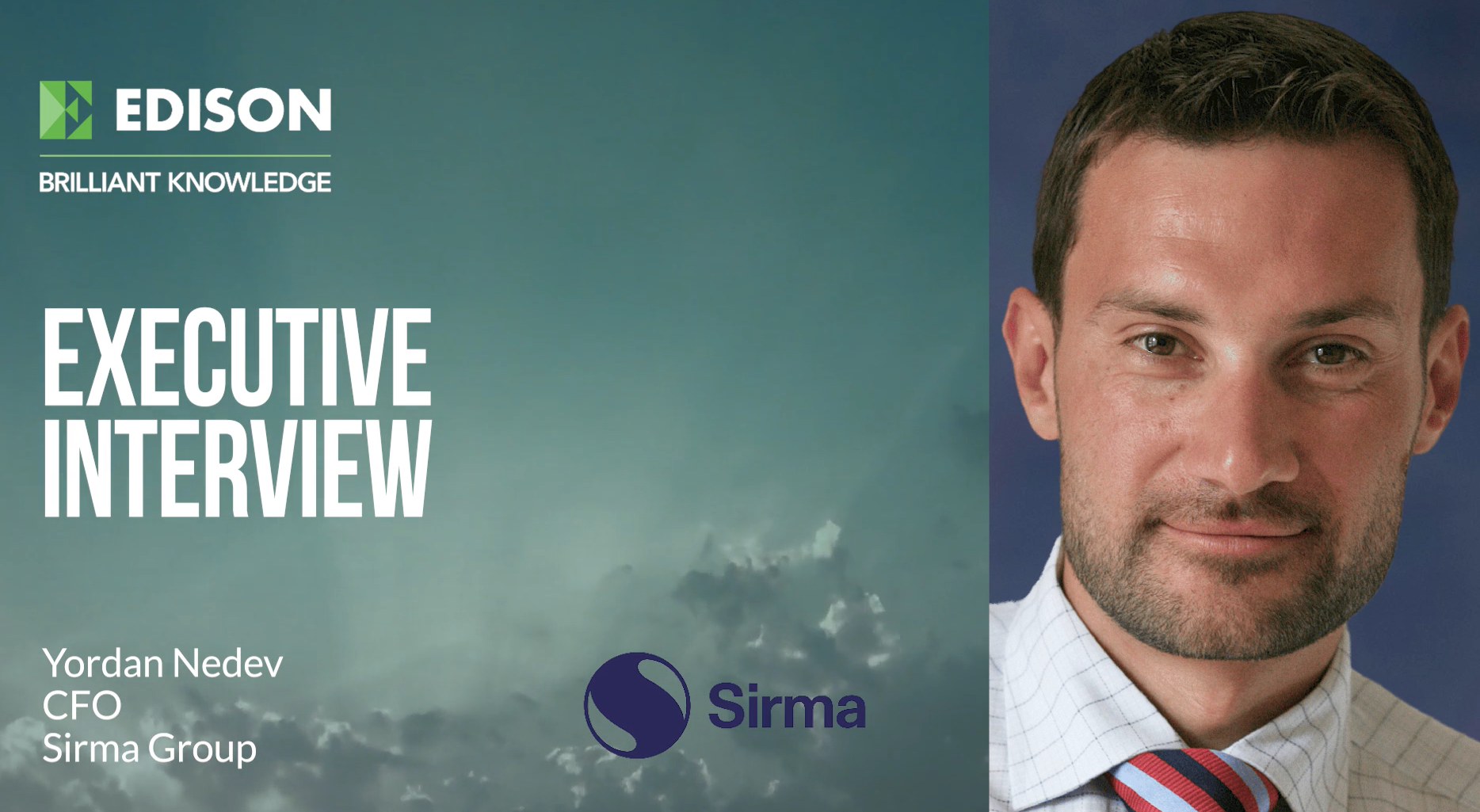 Sirma – executive interview - Edison Group