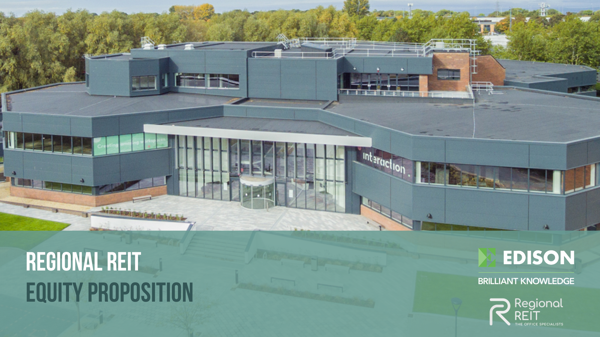 Regional REIT – equity proposition - Edison Group