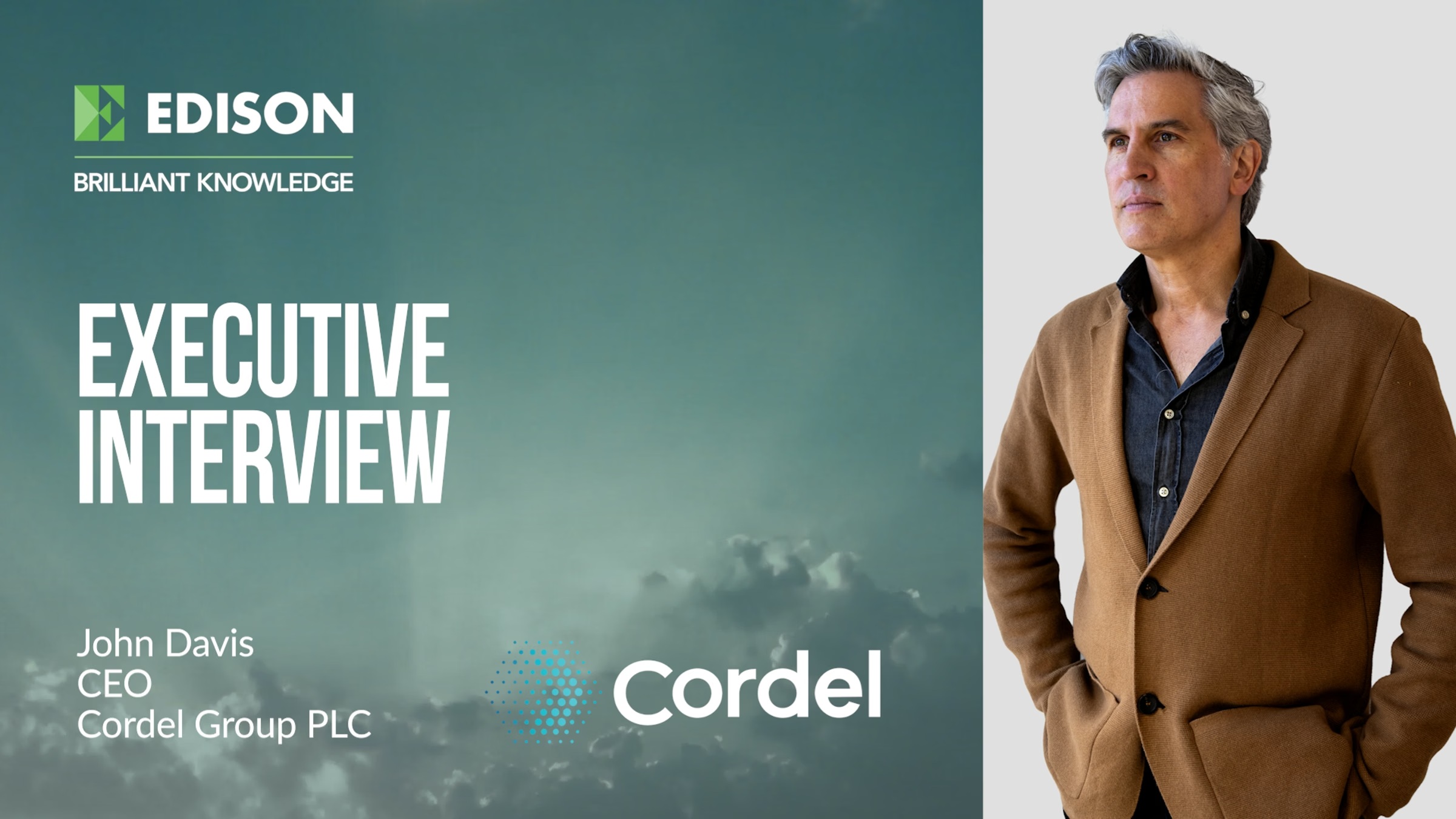 Cordel Group – executive interview - Edison Group